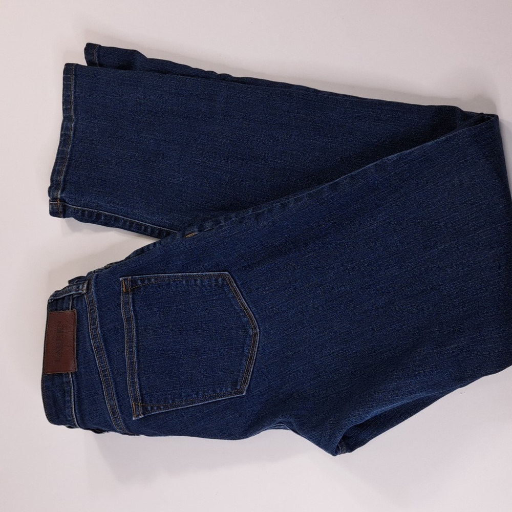 Lauren Ralph Lauren Modern Straight Curvy Blue Jeans Size 4 - Picture 4 of 17